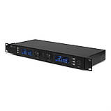 PD632H 2X 20-канальний набір бездротових мікрофонів UHF 2x ручних мікрофони PLL 19" корпус для стійки чорний, фото 10