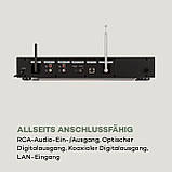 ITuner CD HiFi-ресивер Інтернет/DAB+/FM-радіо CD-плеєр WiFi чорний Чорний (Німеччина, читати опис), фото 7