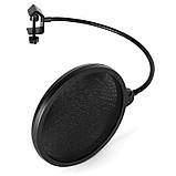 MIC-900S-LED Набір USB-мікрофонів Конденсаторний мікрофон V4 із захисним кронштейном LED сріблястий (Німеччина,, фото 7
