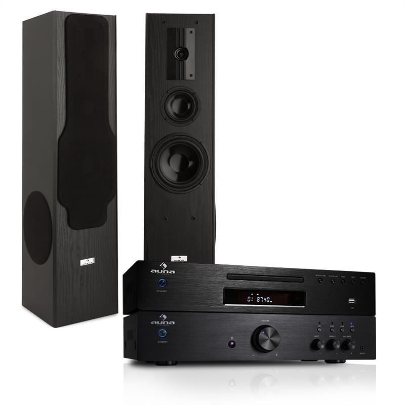 Hifi System 600W підсилювач CD MP3 плеєр ресивер і Beng Hifi коробки (Німеччина, читати опис), фото 1