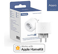 Розумна розетка Aqara Smart Plug EU (SP-EUC01) Socket ZigBee 3.0 Apple HomeKit, Amazon Alexa, Google Assistant