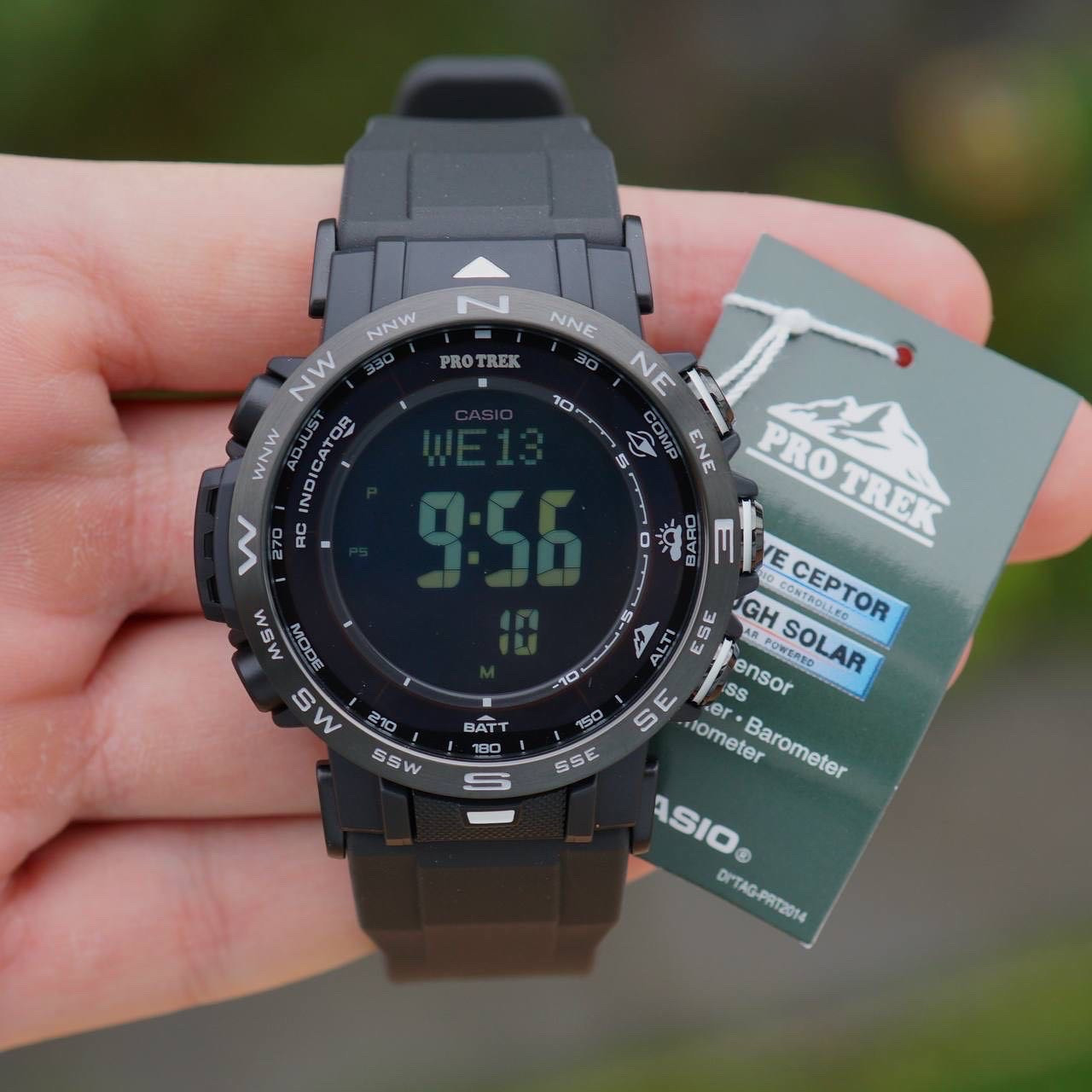 Часы Casio Pro-Trek PRW-30Y-1BJF Triple Sensor Multi Band6