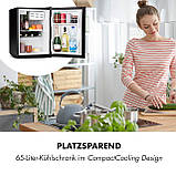 Мініхолодильник Cool Kid з морозильною камерою 4 л 66 л 41 дБ чорний (Німеччина, читати опис), фото 2