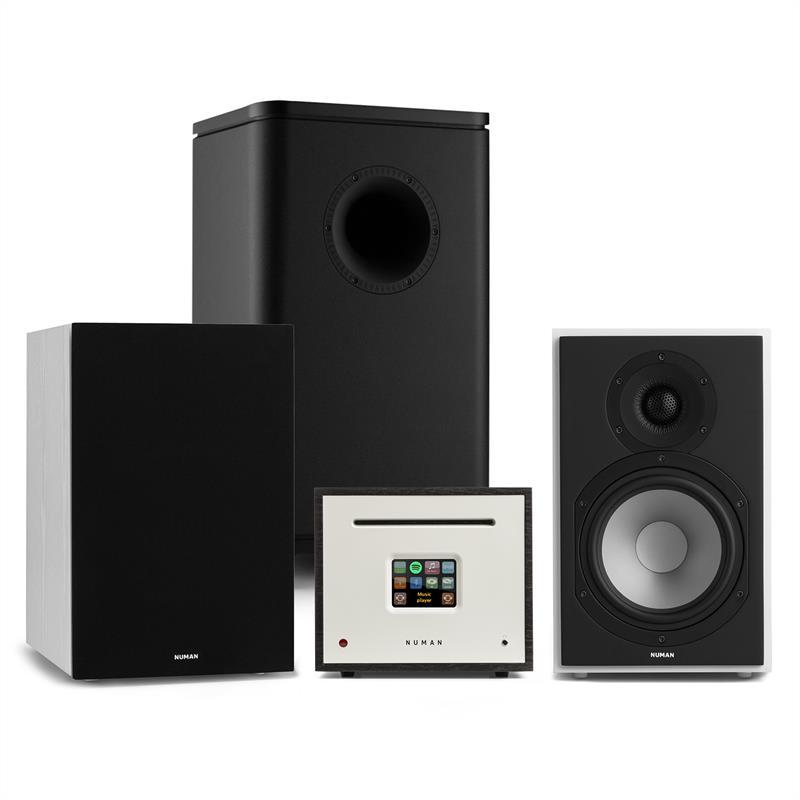 Підсилювачі стереосистеми Unison Reference 802 Edition, білі/чорні (Німеччина, читати опис), фото 1