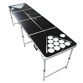 Backspin Beer Pong Table Set Lines Ручки для перенесення Тримача м'яча 6 Ball Game Table — Plus (Німеччина,