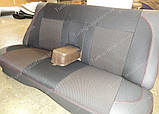 Чохли на сидіння ВАЗ 2107 (чохли з екошкіри Лада 2107 стиль Premium), фото 4