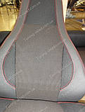 Чохли на сидіння ВАЗ 2107 (чохли з екошкіри Лада 2107 стиль Premium), фото 6