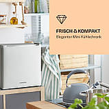 Secret Cool Mini Холодильник Мінібар 13 л 22 дБ 2 яруси Срібний (Німеччина, читати опис), фото 2