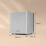 Secret Cool Mini Холодильник Мінібар 13 л 22 дБ 2 яруси Срібний (Німеччина, читати опис), фото 7