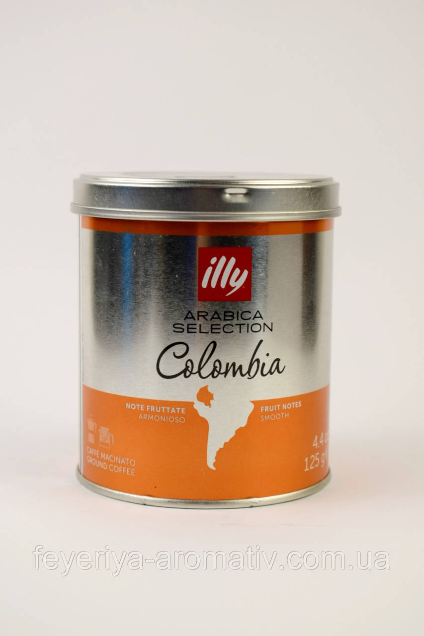 Кава мелена ILLY Colombia 125г Італія