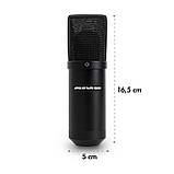 MIC-900B Конденсаторний USB-мікрофон, чорний, кардіоїдний, студійний, чорний  ⁇  Чорний (Німеччина, читати, фото 8