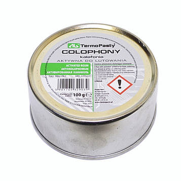 Каніфоль соснова активована 100гр. (металева баночка) AG CHE1511