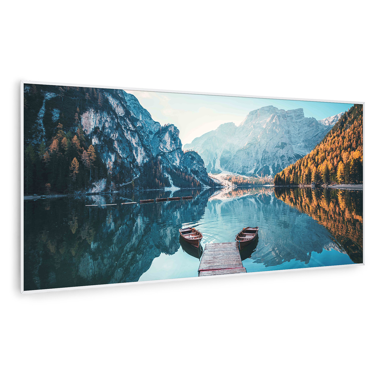 Wonderwall Air Art Розумний інфрачервоний нагрівач Море Горизонтальний 120x60 см 700 Вт 120 x 60 см ⁇ Озеро