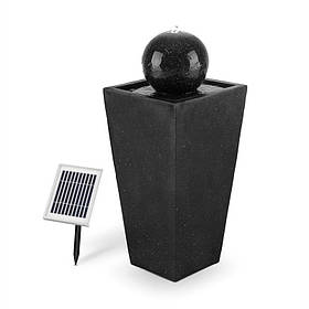 Кенігсбрун фонтан сонячний 200 л/год світлодіодний акумулятор базальтовий вигляд (Німеччина, читати опис)