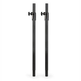 SPK POLE дистанційна трубка 1 пара 4-кратне регулювання за висотою 1 кг чорний (Німеччина, читати опис)