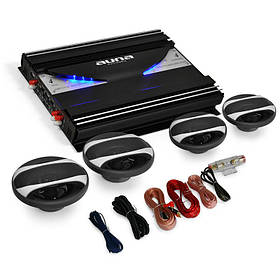 Автомобільний HiFi комплект 4.0 "Black Line 420" коробки підсилювача (Німеччина, читати опис)