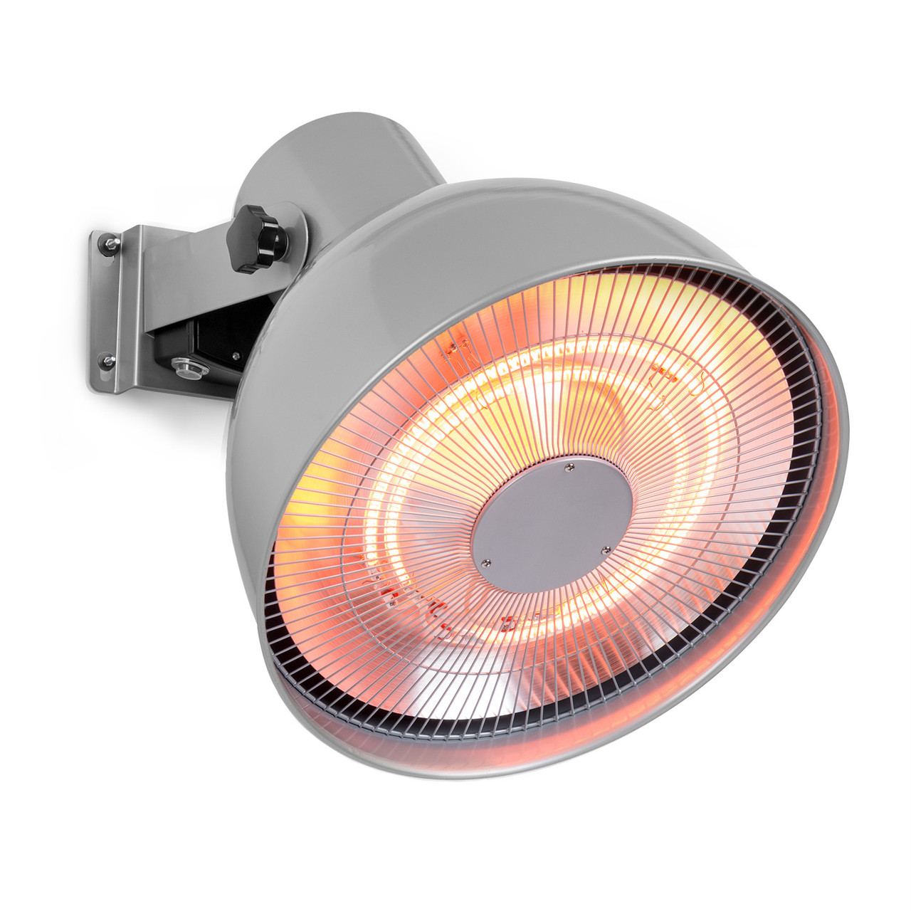 Інфрачервоний нагрівач патіо Heatbell Wall Smart IPX4 800/1200/2000W Outdoor Silver (Німеччина, читати