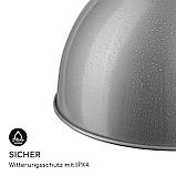 Інфрачервоний нагрівач патіо Heatbell Wall Smart IPX4 800/1200/2000W Outdoor Silver (Німеччина, читати, фото 8