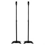 4 стійки для колонок чорні — універсальні для сателітних боксів (Німеччина, читати опис), фото 2