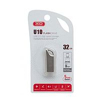 Карта пам'яті USB Flash Drive XO U10 32GB (Сталевий)