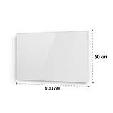 Інфрачервоний нагрівач Crystal Wall 100x60 см 600 Вт із тижневим таймером IP54 білий (Німеччина, читати, фото 9