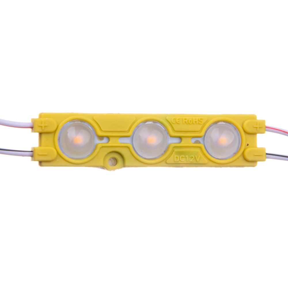 Светодиодный модуль SMD5730 3LED 1,5Вт IP67 Желтый - фото 2 - id-p1423686713