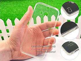 Ультратонкий 1 мм силіконовий чохол для HTC One M8 (m2) / One M8s