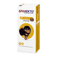 Таблетка от блох и клещей для собак MSD Bravecto 112,5 мг для собак 2 кг - 4,5 кг