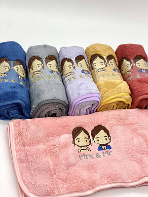 Полотенцю обличчя однотонні P05