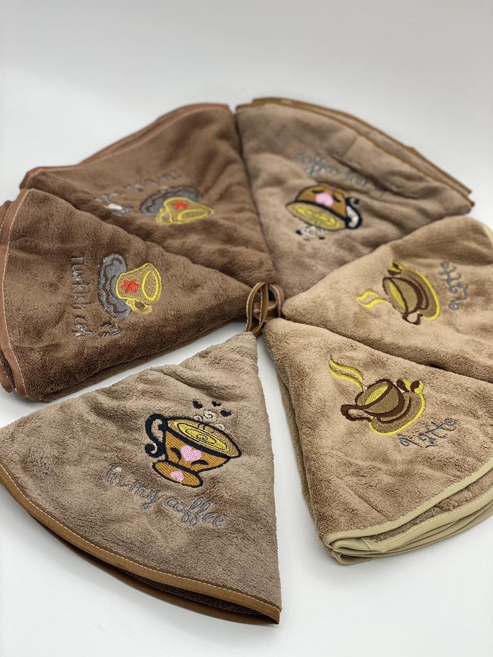 Кухонні рушники з чашками круглі P06, фото 1