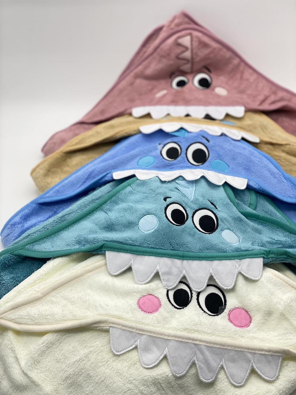 Політенці дитячий ковток динозавр з капюшоном, фото 1