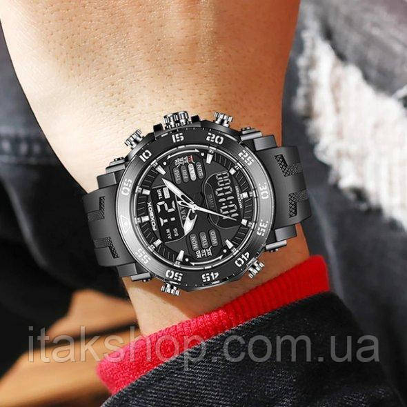 Мужские водостойкие наручные часы Foxbox Great (black) - фото 5 - id-p1662326291