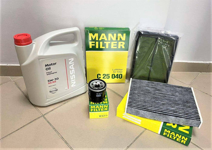 Купить Комплект для замены масла в двигателе Nissan Rogue 2014-2016 ...