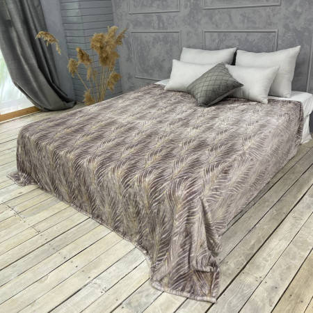 Плюшевий плед мікрофібра абстракція кор 200*220, фото 1