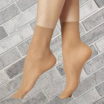 Шкарпетки жіночі капронові "ДЖЕСІ" бежеві 20021436