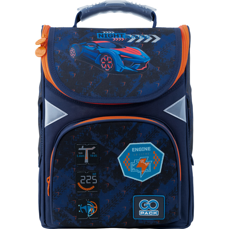 Рюкзак шкільний каркасний GoPack Racing GO22-5001S-7