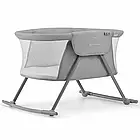 Дитяче ліжко колиска KiderKraft Lovi Grey, фото 6