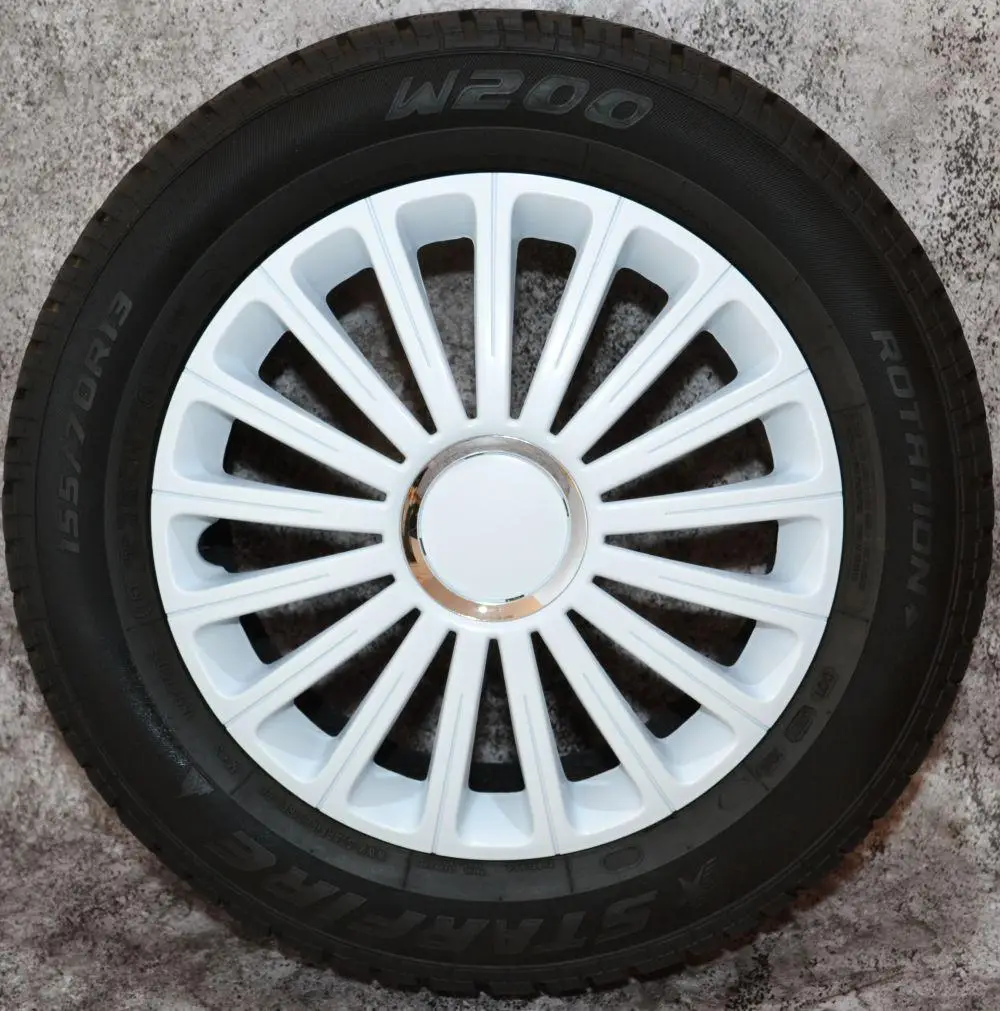Автомобільні ковпаки ARGO R14 RADICAL PRO WHITE. Ковпаки на диски/Колпаки на колеса., фото 1