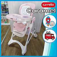 Стульчик для кормления Carrello Caramel (CRL-9501/3) Candy Pink