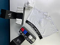 Крутий набір чоловічих нижньої білизни Calvin Klein Black Style, боягузи Кельвін Кляйн,5 зручних боксерок! Реплика!, фото 4