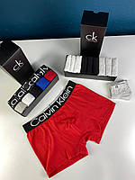 Крутий набір чоловічих нижньої білизни Calvin Klein Black Style, боягузи Кельвін Кляйн,5 зручних боксерок! Реплика!, фото 5