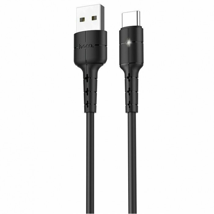 Кабель USB Hoco X30 Star Charging Type C Cable 1.2 м Чорний