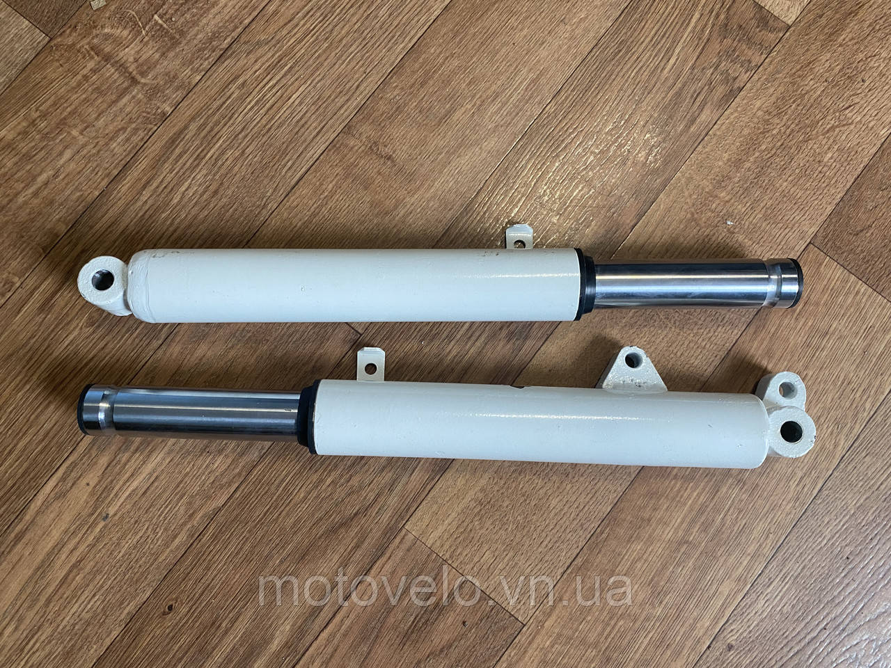 Пера вилки Honda DIO (дискове гальмо) "MANLE" (білі)
