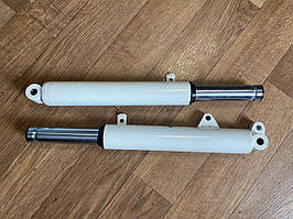 Пера вилки Honda DIO (дискове гальмо) "MANLE" (білі)