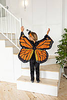 Детский костюм Бабочка для мальчика оранжевая 104-110