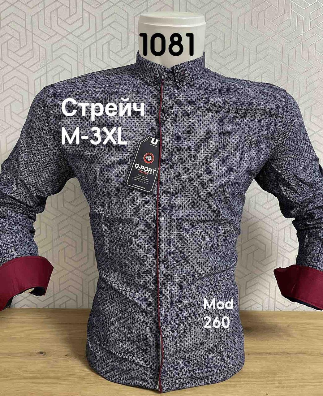 Сорочка з довгим рукавом, G-Port, модель 260