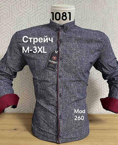 Сорочка з довгим рукавом, G-Port, модель 260, фото 1