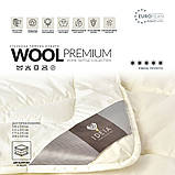 Ковдра Wool Premium вовняне 140*210, фото 3