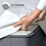 Наматрацник захисний непромокальний 140х200х23 см IDEIA натяжний чохол з гумкою по периметру антиалергенний, фото 5