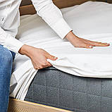 Наматрацник захисний непромокальний 140х200х23 см IDEIA натяжний чохол з гумкою по периметру антиалергенний, фото 10